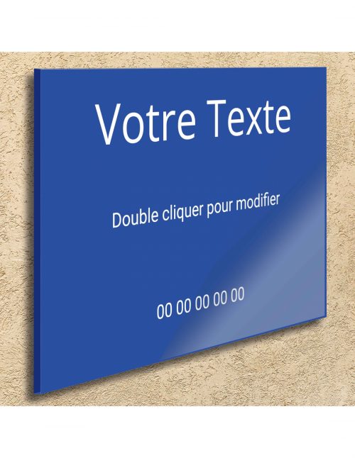 plaque plexiglas