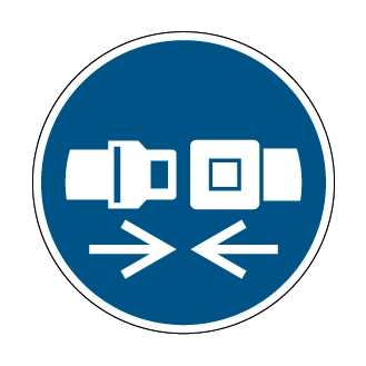 Attacher la ceinture de sécurité