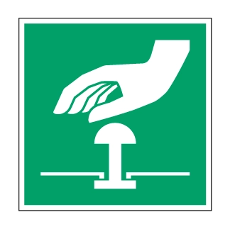 Bouton d'arrêt d'urgence