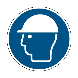 Casque de protection obligatoire