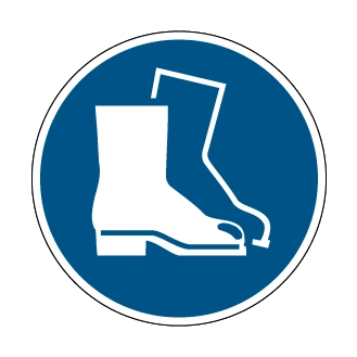 Chaussures de sécurité obligatoires