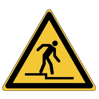 Danger Marche descendante