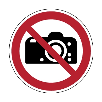 Défense de photographier