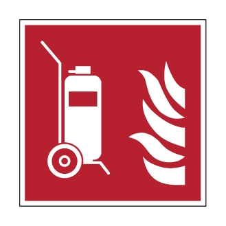 Extincteur d'incendie sur roues