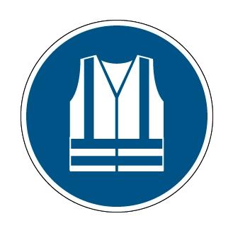 Gilet de sécurité haute visibilité obligatoire