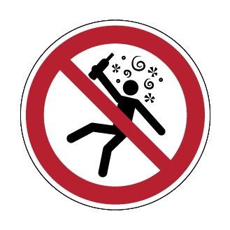 Interdit aux personnes en état d'ivresse