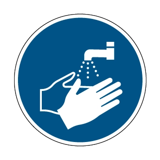 Lavage des mains obligatoire