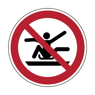 Ne pas s'étirer hors de la luge