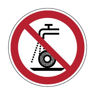 Ne pas utiliser pour la rectification humide