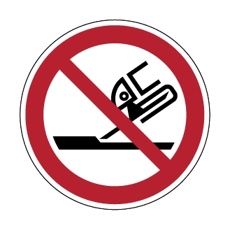 Ne pas utiliser pour rectification plane