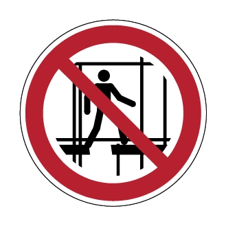 Ne pas utiliser un échafaudage incomplet