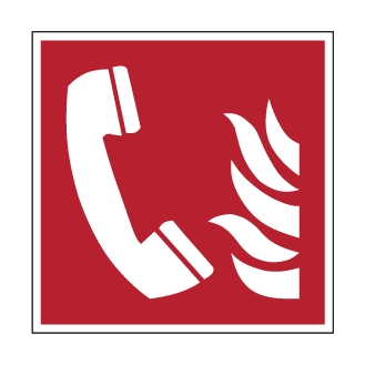 Téléphone à utiliser en cas d'incendie