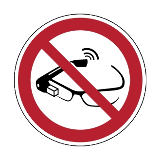 Utilisation de lunettes intelligentes interdite