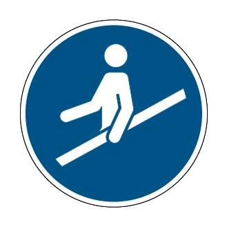 Utiliser la main courante