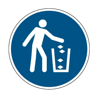 Utiliser la poubelle