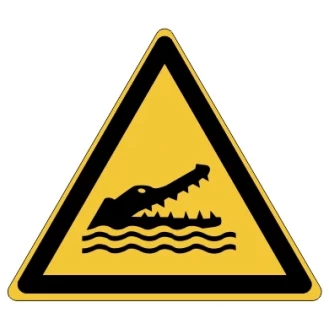 Danger Alligators, crocodiles ou caimans