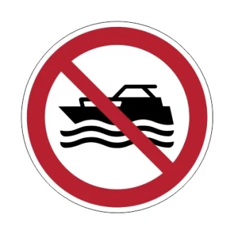 Navires à moteur interdit