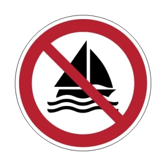 Pratique de la voile interdite